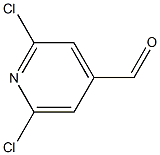 2,6-Dichloro-4-pyridinecarbaldehyde Struktur