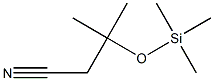 3-Methyl-3-(trimethylsilyloxy)butanenitrile Struktur