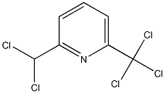 2-Dichloromethyl-6-(trichloromethyl)pyridine Struktur