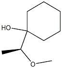 (+)-1-[(S)-1-Methoxyethyl]cyclohexanol Struktur