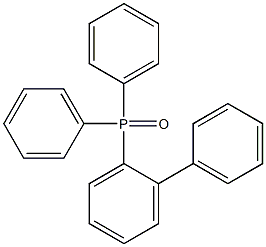 (2-Biphenylyl)diphenylphosphine oxide Struktur