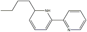 1,6-Dihydro-6-butyl-2,2'-bipyridine Struktur