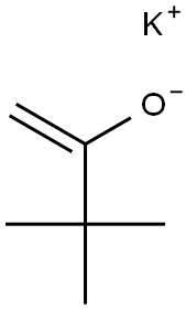 Potassium 3,3-dimethyl-1-butene-2-olate Struktur