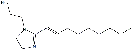 1-(2-Aminoethyl)-2-(1-nonenyl)-2-imidazoline Struktur