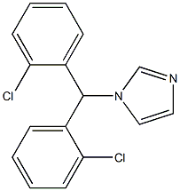 1-[Bis(2-chlorophenyl)methyl]-1H-imidazole Structure