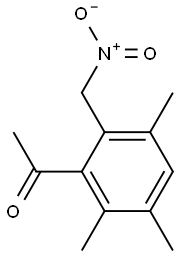 3',5',6'-Trimethyl-2'-(nitromethyl)acetophenone Struktur