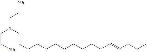 N,N-Bis(2-aminoethyl)-12-hexadecen-1-amine Struktur