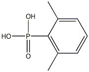 (2,6-Dimethylphenyl)phosphonic acid Struktur