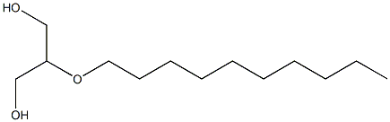 2-Decyloxy-1,3-propanediol Struktur