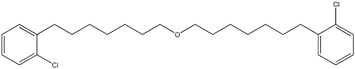 2-Chlorophenylheptyl ether Struktur