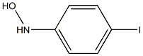 4-Iodo-N-hydroxyaniline Struktur