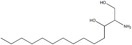 2-Aminotetradecane-1,3-diol Struktur