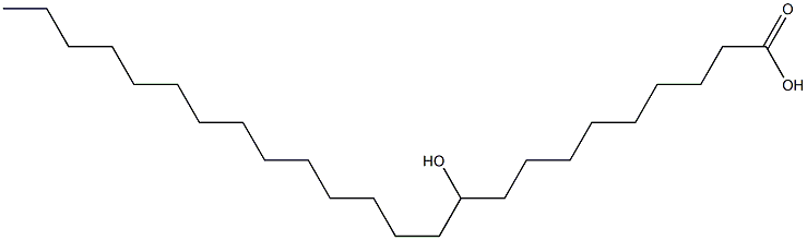 10-Hydroxytetracosanoic acid Struktur