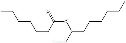 (-)-Heptanoic acid [(S)-nonane-3-yl] ester Struktur