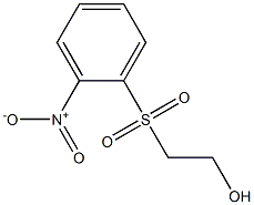 2-(o-Nitrophenylsulfonyl)ethanol Struktur