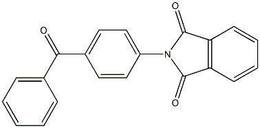 2-(4-Benzoylphenyl)-2H-isoindole-1,3-dione Struktur