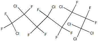 1,1,1,3,5,7,8-Heptachloro-2,2,3,4,4,5,6,6,7,8,8-undecafluorooctane Struktur