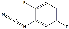 2,5-Difluorophenyl azide Struktur