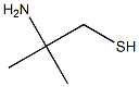 2-Amino-2-methyl-1-propanethiol Struktur