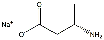 [S,(+)]-3-Aminobutyric acid sodium salt Struktur