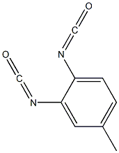 Toluene-3,4-diisocyanate Struktur