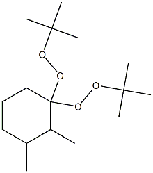 2,3-Dimethyl-1,1-bis(tert-butylperoxy)cyclohexane Struktur