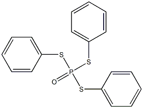 Trithiophosphoric acid S,S,S-triphenyl ester Struktur