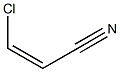 (Z)-3-Chloroacrylonitrile Struktur