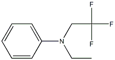 N-(2,2,2-Trifluoroethyl)-N-ethylaniline Struktur