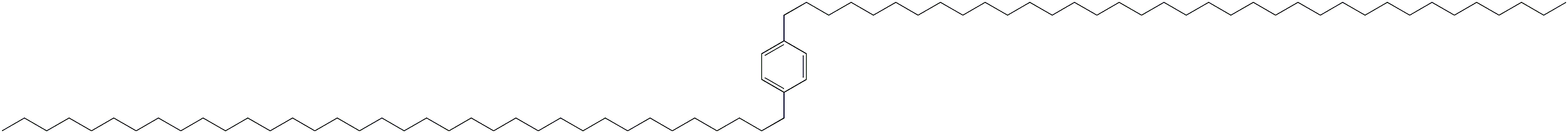 1,4-Di(hexatriacontan-1-yl)benzene Struktur