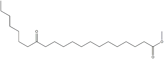 14-Oxohenicosanoic acid methyl ester Struktur