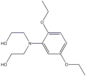 2,2'-(2,5-Diethoxyphenylimino)bisethanol Struktur