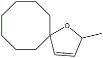 2-Methyl-1-oxaspiro[4.7]dodec-3-ene Struktur