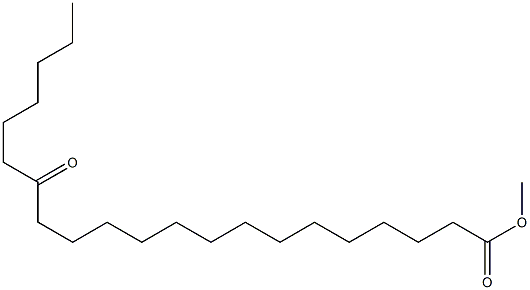 15-Oxohenicosanoic acid methyl ester Struktur