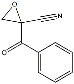 2-Benzoyloxirane-2-carbonitrile Struktur