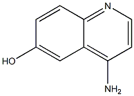 4-Amino-6-hydroxyquinoline Struktur