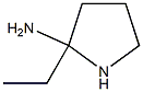 2-Amino-2-ethylpyrrolidine Struktur