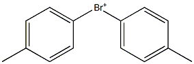 Di-p-tolylbromonium Struktur