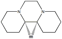 (12aR,12bS)-Dodecahydrodipyrido[1,2-a:2',1'-c]pyrazine Struktur