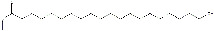 20-Hydroxyicosanoic acid methyl ester Struktur