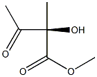 [R,(-)]-2-Hydroxy-2-methylacetoacetic acid methyl ester Struktur