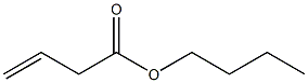 3-Butenoic acid butyl ester Struktur