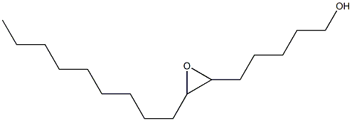 6,7-Epoxyhexadecan-1-ol Struktur