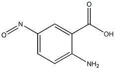 2-Amino-5-nitrosobenzoic acid Struktur