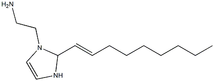 1-(2-Aminoethyl)-2-(1-nonenyl)-4-imidazoline Struktur