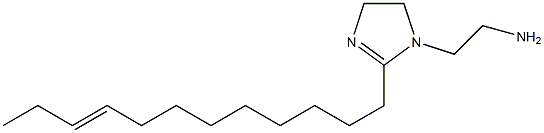 1-(2-Aminoethyl)-2-(9-dodecenyl)-2-imidazoline Struktur