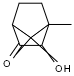 2-Hydroxybornane-3-one Struktur