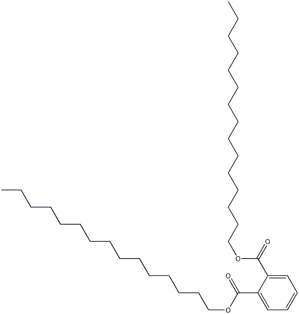 Phthalic acid dipentadecyl ester Struktur