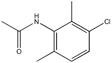 2'-Methyl-3'-chloro-6'-methylacetanilide Struktur