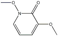 1,3-Dimethoxypyridin-2(1H)-one Struktur